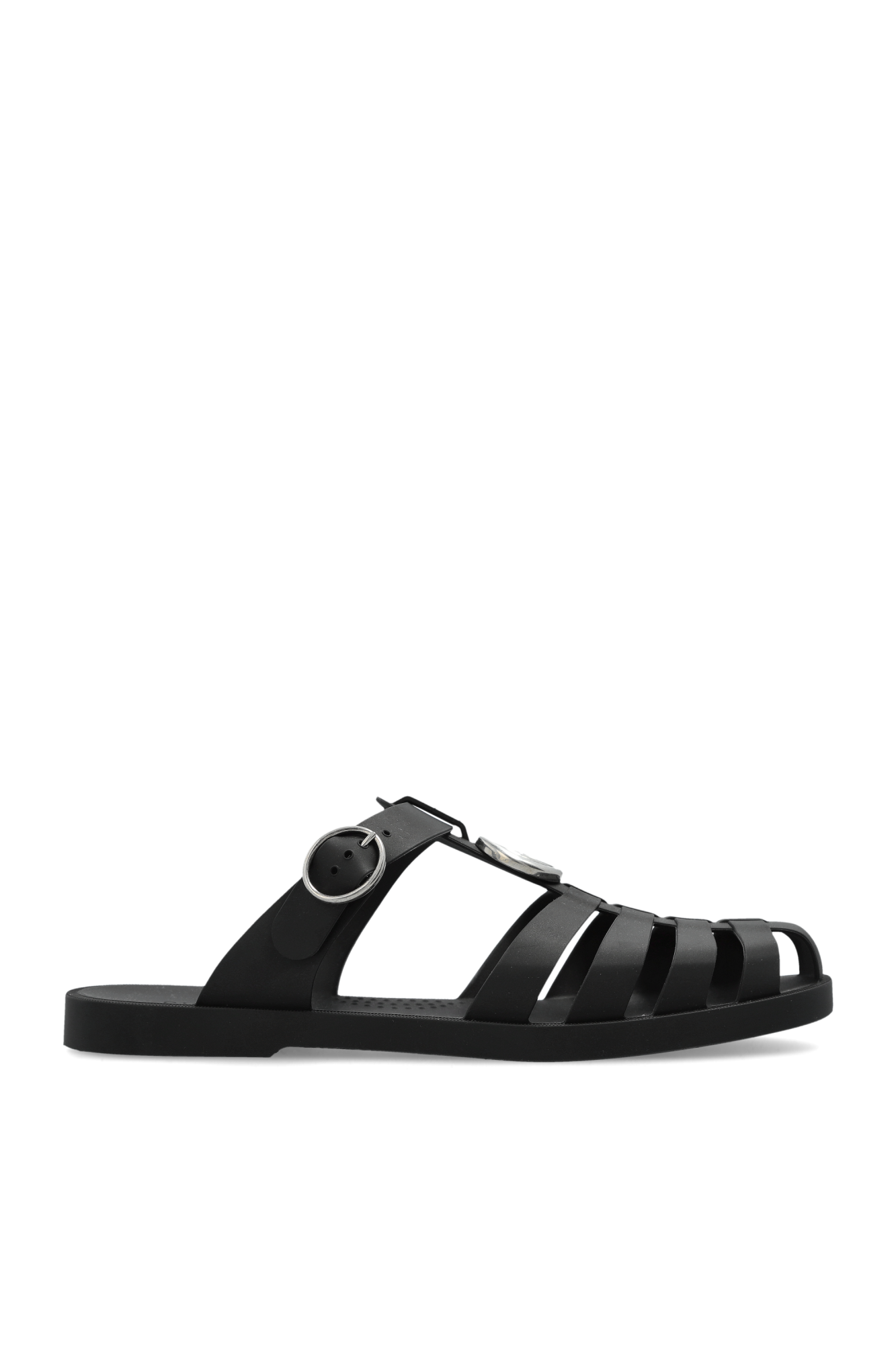 Black Rubber slides Gucci Vitkac Canada